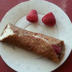 A picture of Banana Cannoli.