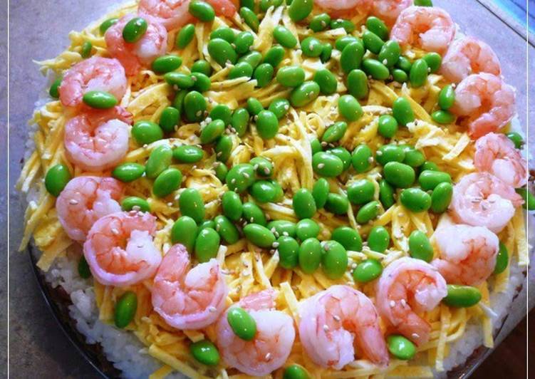 Recipe of Speedy Soboro Sushi Cake