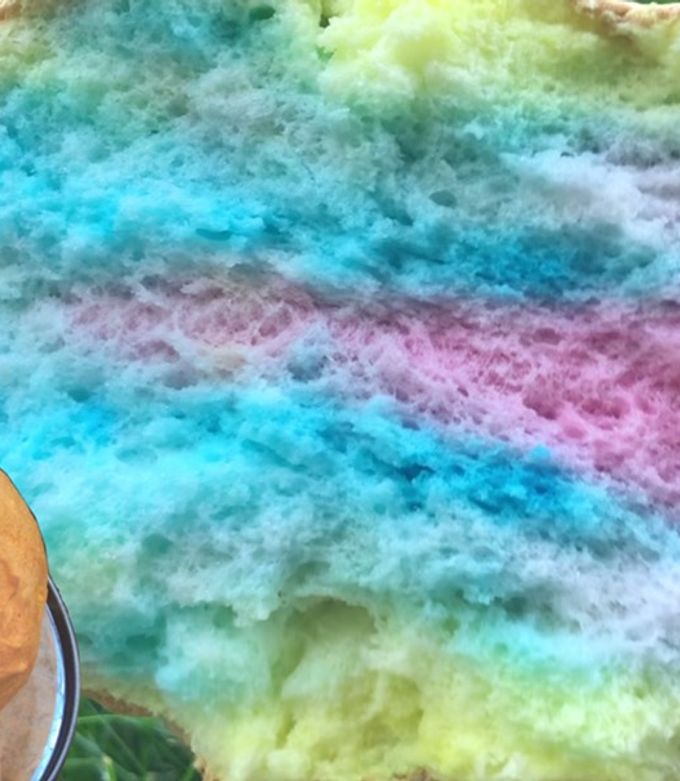 รูปของ Cloud bread ขนมปังปุยเมฆอบในหม้อทอดไร้น้ำมัน