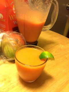 A picture of Irie Tropical Smoothie.