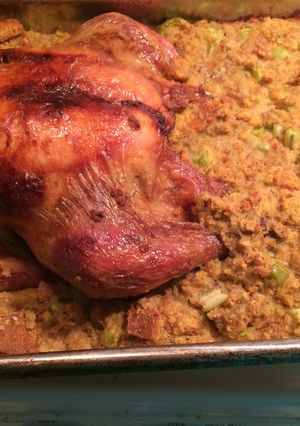 A picture of Baked Hen.