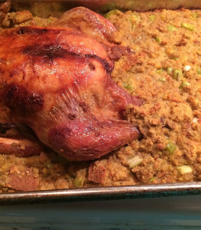 A picture of Baked Hen.
