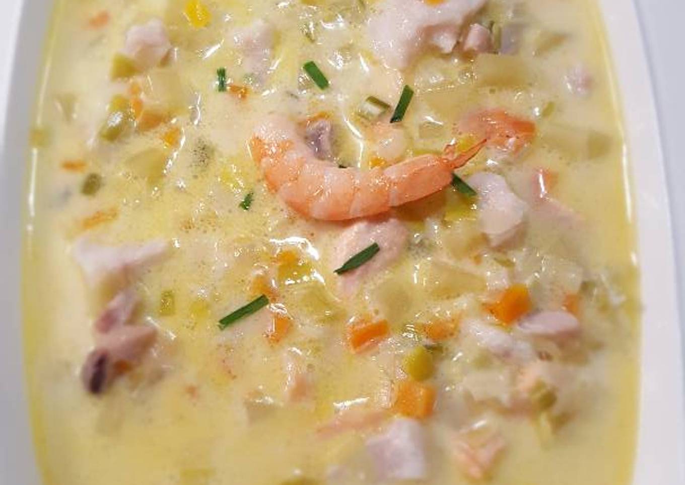Chowder (Soupe de poissons Irlandaise)