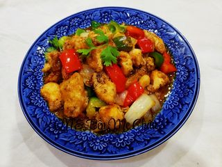 Ức gà sốt chua ngọt
