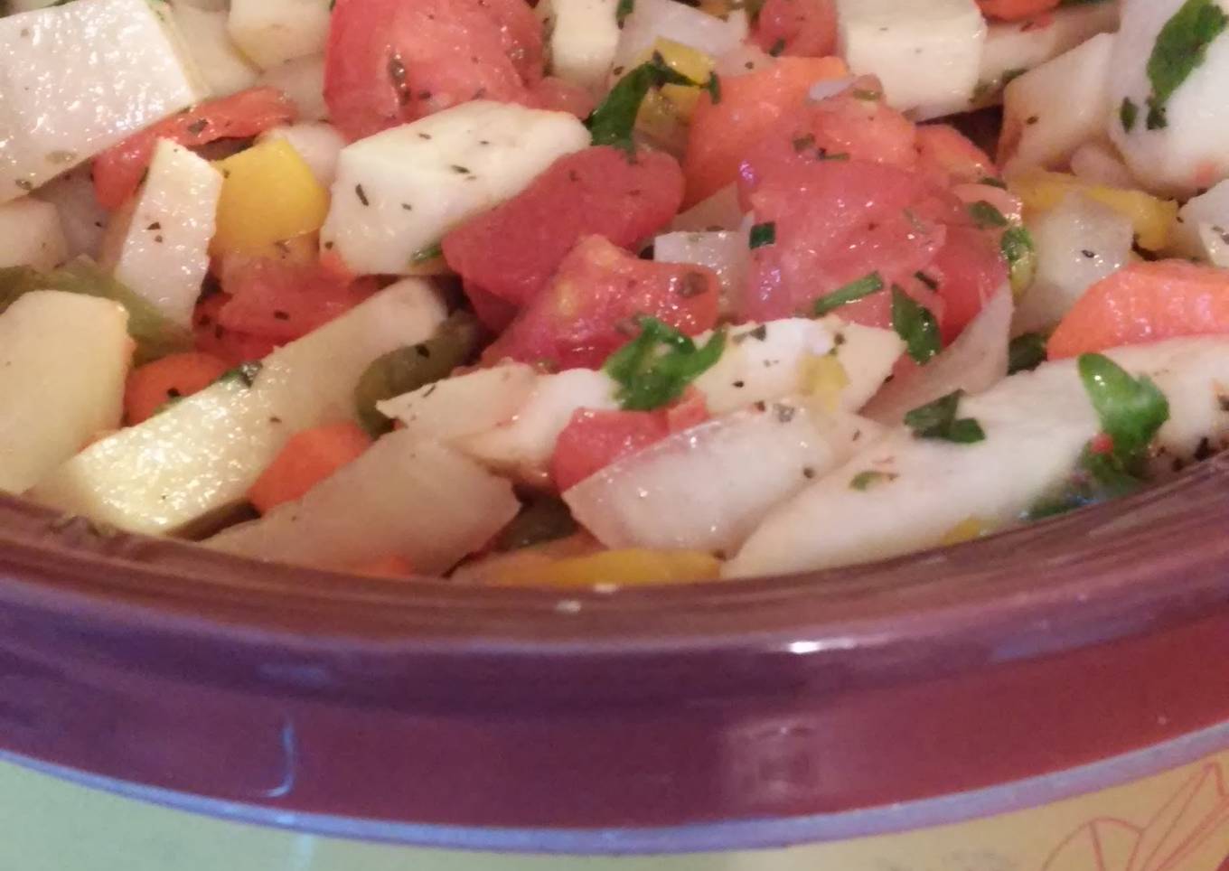 Stew with vegetables