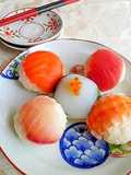 Colorful Bite-Sized Sushi Balls