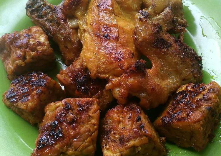 Cara Musim Panas LezatAyam Tempe Bacem🍗