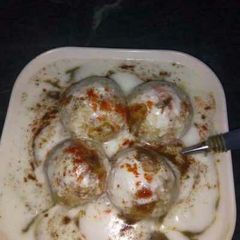 Without fire (Dahi Bhalla) A picture of Without fire (Dahi Bhalla).