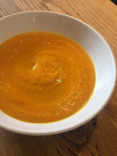 A picture of Leftover Pumpkin Soup.