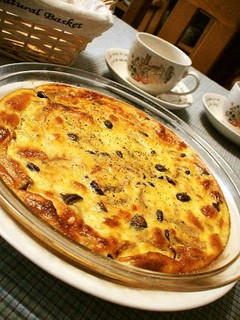 A picture of Easy Shimeji Mushroom & Bacon Quiche.