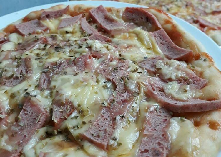 Langkah Mudah untuk Menyiapkan Pizza Water Roux, Menggugah Selera