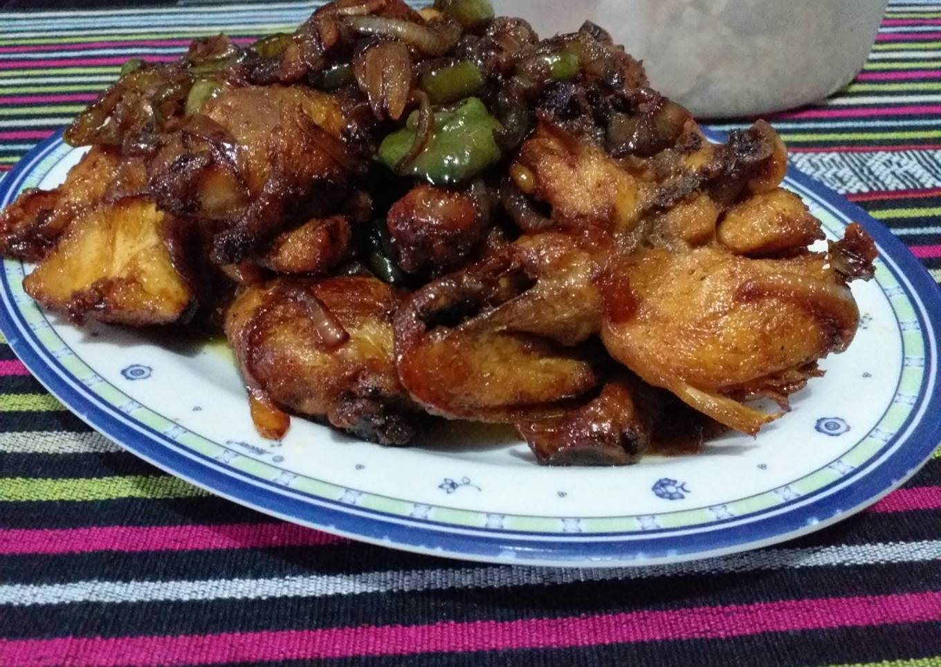 Ayam Goreng Saus Mentega Cabe Gendot