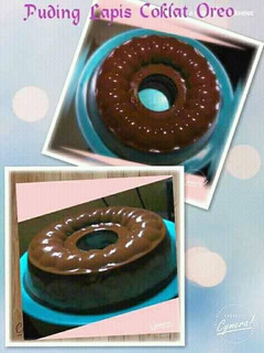 Foto resep Puding Busa Coklat Oreo