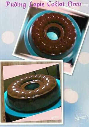 Foto resep Puding Busa Coklat Oreo