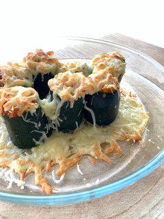 Una foto de Calabacines rellenos