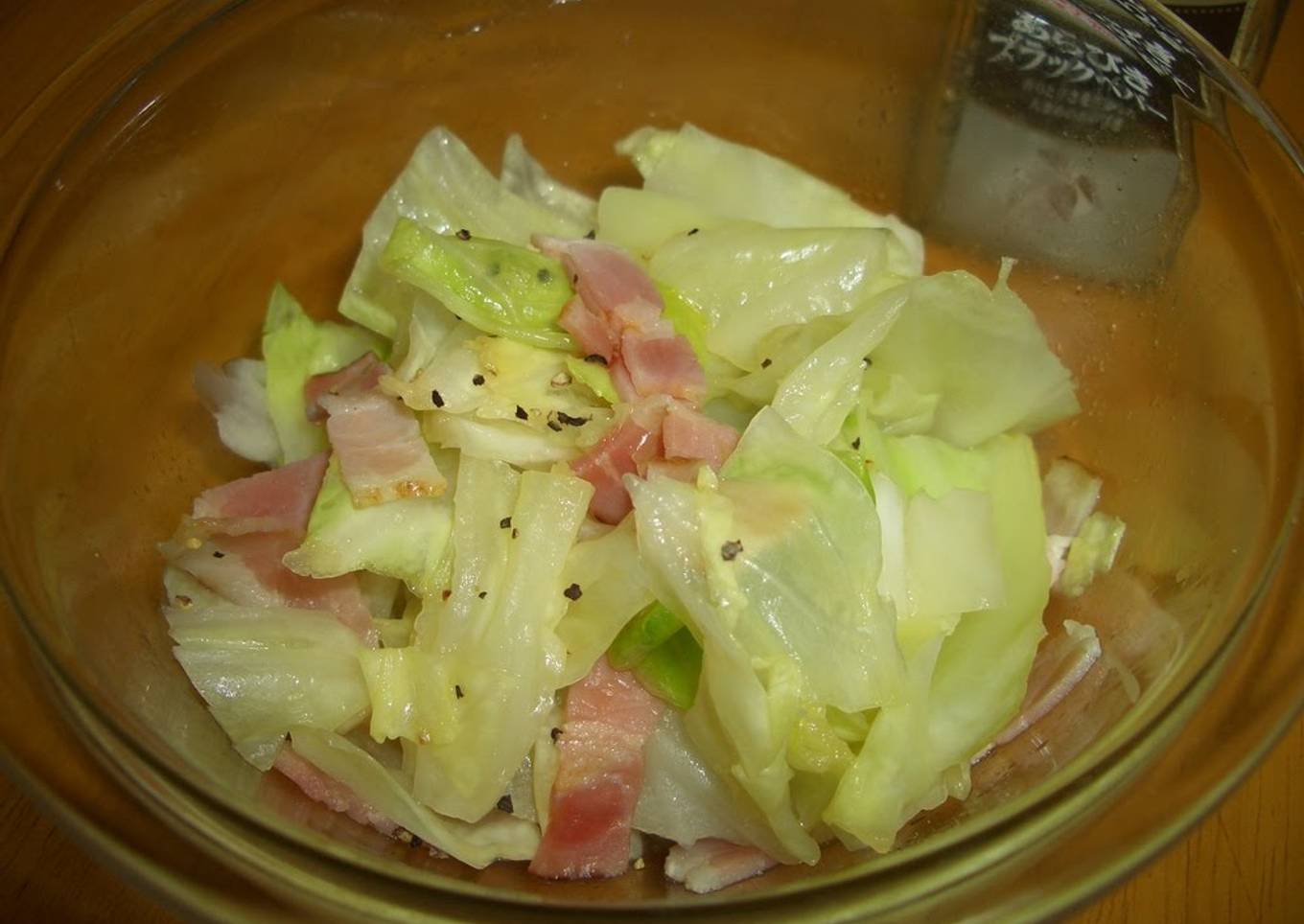 Time-Saving Cabbage & Bacon in the Microwave