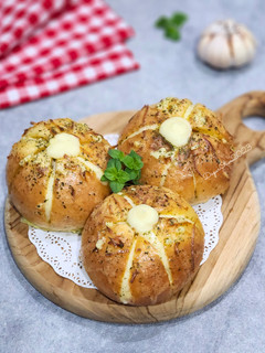 Foto resep Korean Garlic Double Cheese Bread