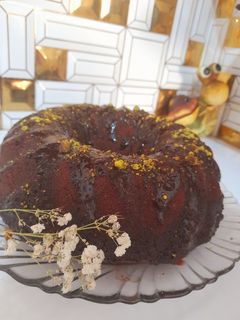 عکسی از دستور کیک شکلاتی