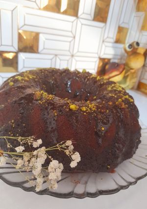 عکسی از دستور کیک شکلاتی
