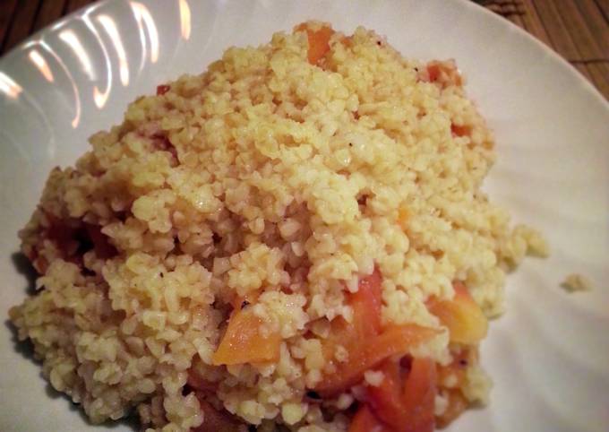 How to Make Super Quick Homemade Bulgar Wheat made tasty.