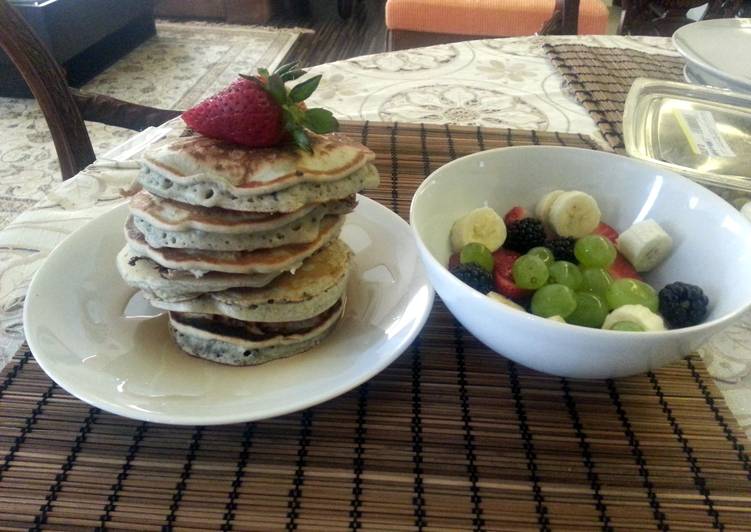 homemade pancakes