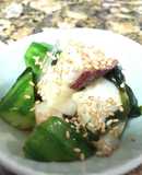 Octopus, cucumber & seaweed salad (with Sanbaizu dressing)