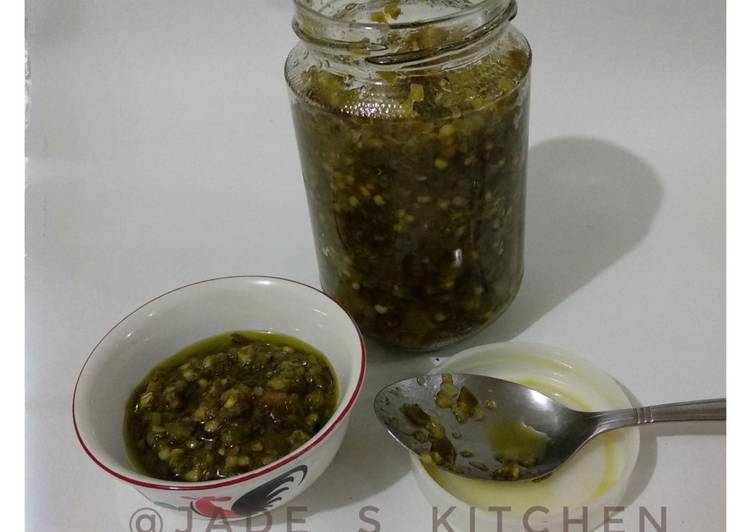 How to Cook Tasty Sambal Ijo Padang Simple