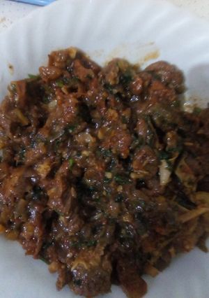 A picture of Spiced beef#authormarathon#.
