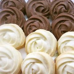 A picture of Quick, Easy, Delicious Spritz Cookies.