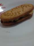 Bolacha com recheio de maçã (cookie with apple)