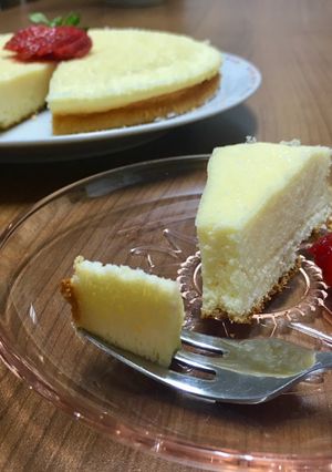 Una foto de Tarta de queso japonesa