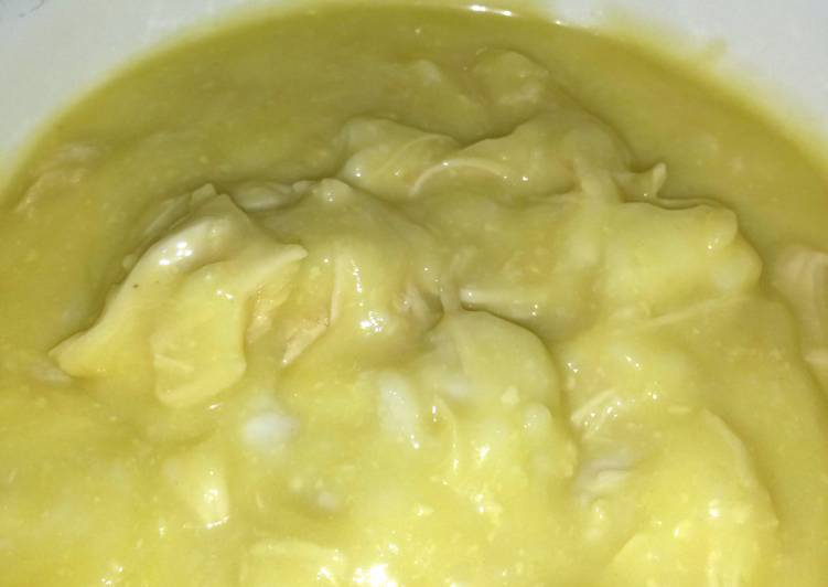 Simple Way to Prepare Perfect Slow	Cooker chicken and dumplings