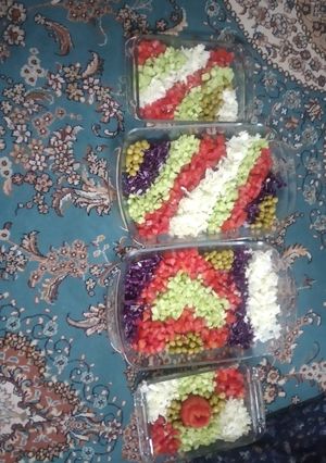 عکسی از دستور سالاد
