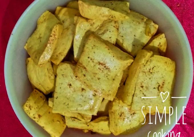 Resep Cara membuat tahu tahan lama dan Enak ketika digoreng oleh Resep