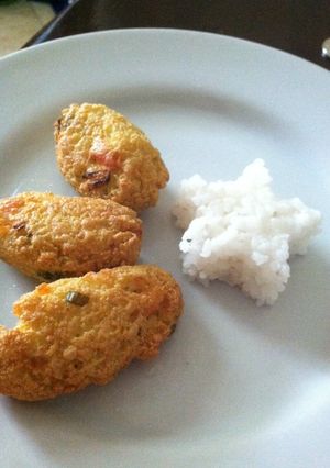 Foto resep Perkedel tahu udang