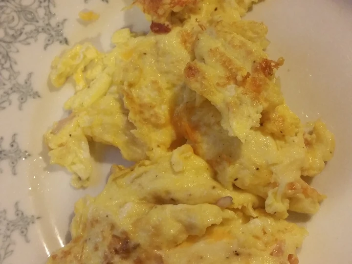 Easy Steps to Prepare Garden omelet with bacon the Perfect Can spoil the tongue