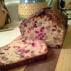 A picture of Cranberry Pecan Bread.