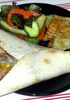 A picture of Chicken Shawrma Tacos.
