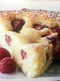 Raspberry-Cream Cheese Coffee Cake