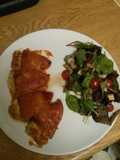 Piquillo peppers stuffed with cod