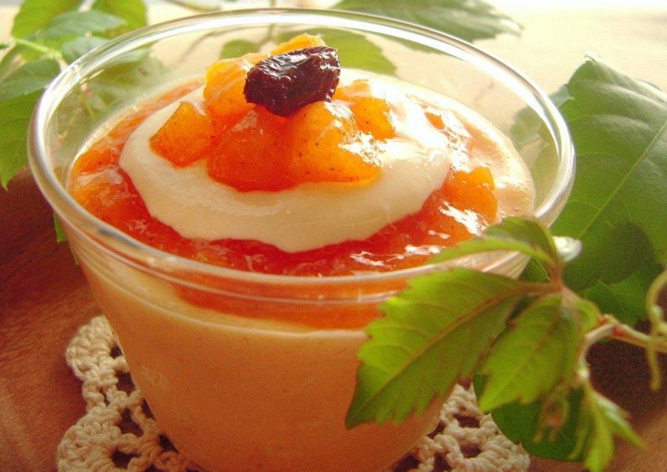 A Fall Dessert Persimmon Tiramisu Mousse