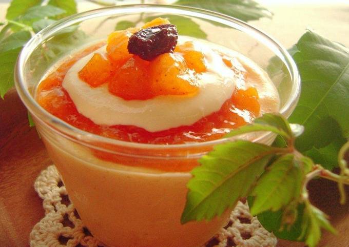 Steps to Prepare Creative A Fall Dessert Persimmon Tiramisu Mousse for List of Food