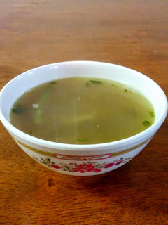 A picture of Watercress Chicken Soup.