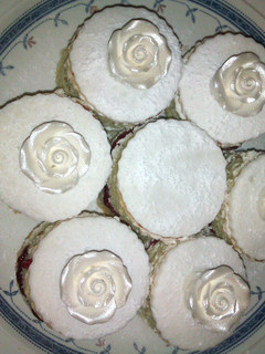 A picture of Amy's Mini Victoria sponges.