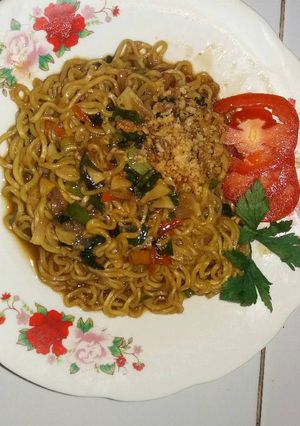 Foto resep Indomie pedas kreasi