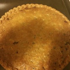 A picture of BP's Chocolate chip pie.