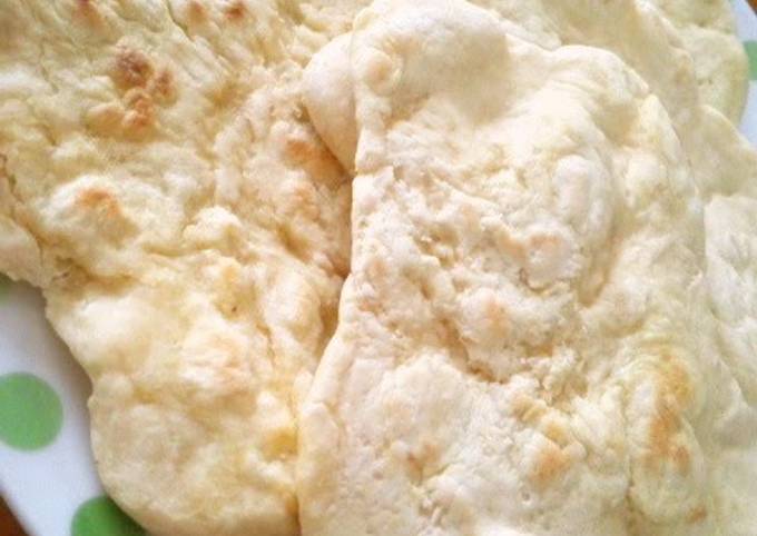 Imitation Naan Made With Cake Flour in a Frying Pan!