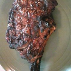 A picture of Cowboy steak.