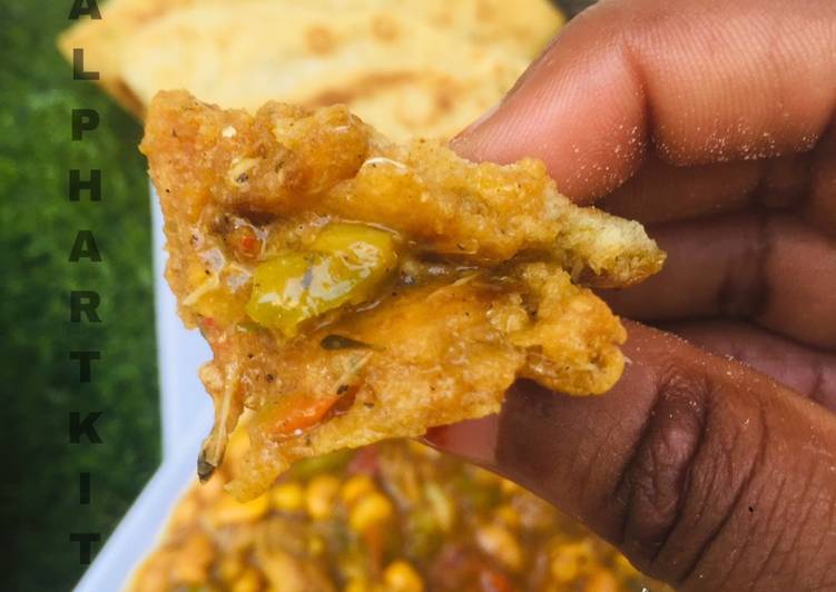 Parsley Naan bread