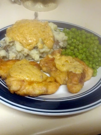 Easy Way Prepare Fried Chicken and Mashed Potatoes the Delicious Really delicious